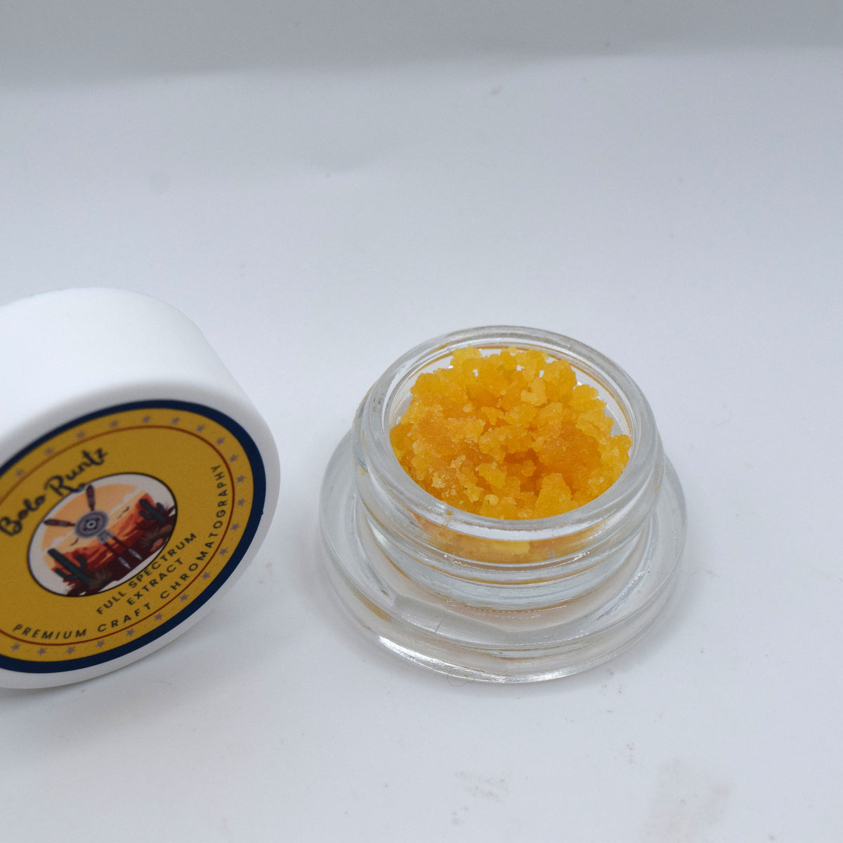 Bolo Runtz THCa Live Resin featuring a candy-forward tropical fruit, berry, citrus, cream, and gas profile.