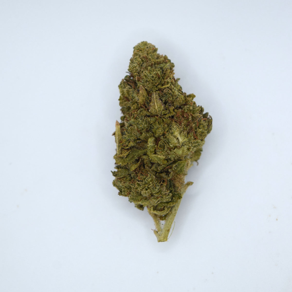 Lemon Cherry Candy THCa Flower featuring smaller airy mossy-green nugs with a dusty finish and a candy-sweet fruit-forward profile.