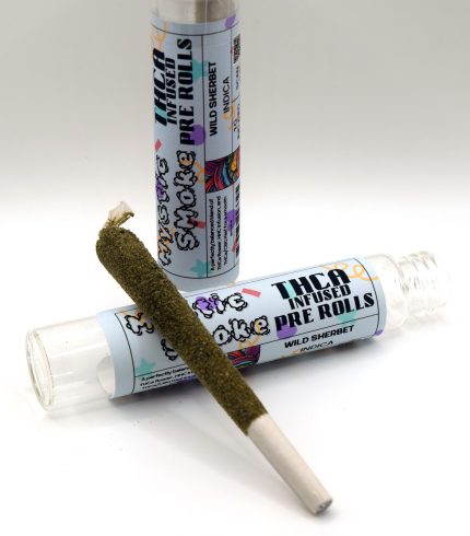 Mystic Smoke THCa Pre Roll Single Wild Sherbet