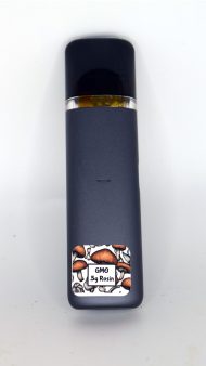 0.5g Mystic Smoke Hash Rosin Disposable Vape Pen – premium solventless cannabis extract available in GMO and Cosmic Candy strains
