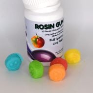 Rosin Gummies laid out, tasty effective edibles for sale.