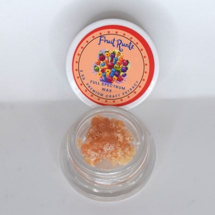 Fruit Runtz THCa full spectrum extract soft pink crystalline texture