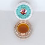 High terpene full spectrum extract Gelato 33 texture macro photography