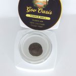 Government Oasis bubble hash temple balls concentrate – dense resin spheres with earthy, herbal contrast. Close-up of Government Oasis solventless hash temple ball showing rich texture and resin sheen
