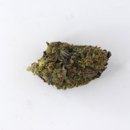 Sweetberry THCa deps flower showing green buds with light berry aroma and moderate trichome coverage.